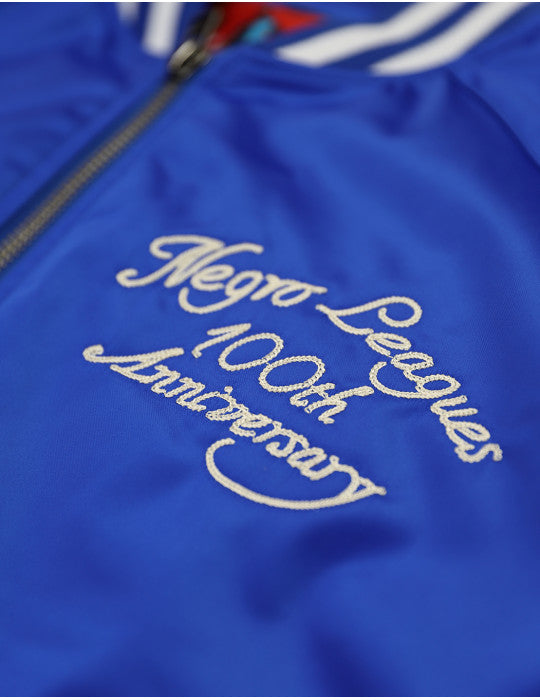 NLBM CENTENNIAL SATIN BASEBALL JACKET