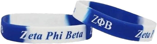 ZETA PHI BETA SILICONE BRACELET