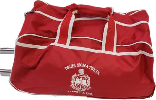 Delta Sigma Theta Carry On Luggage Trolley Bag