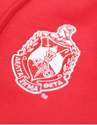 DST FLEECE JACKET WHITE & RED