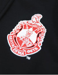 DST FLEECE JACKET BLACK & RED