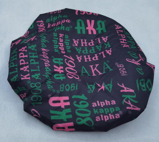 Alpha Kappa Alpha Shower Cap