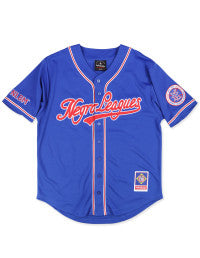 NLBM COMMEMORATIVE BASEBALL JERSEY_BLUE