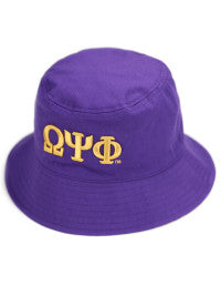 OPP REVERSIBLE BUCKET HAT PURPLE & GOLD