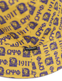 OPP REVERSIBLE BUCKET HAT PURPLE & GOLD