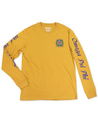 OPP LONG SLEEVE TEE OLD GOLD