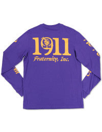 OPP LONG SLEEVE TEE PURPLE