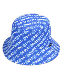 PBS REVERSIBLE BUCKET HAT ROYAL BLU & BLACK