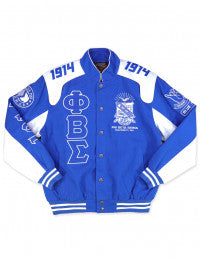 PBS TWILL JACKET ROYAL BLU