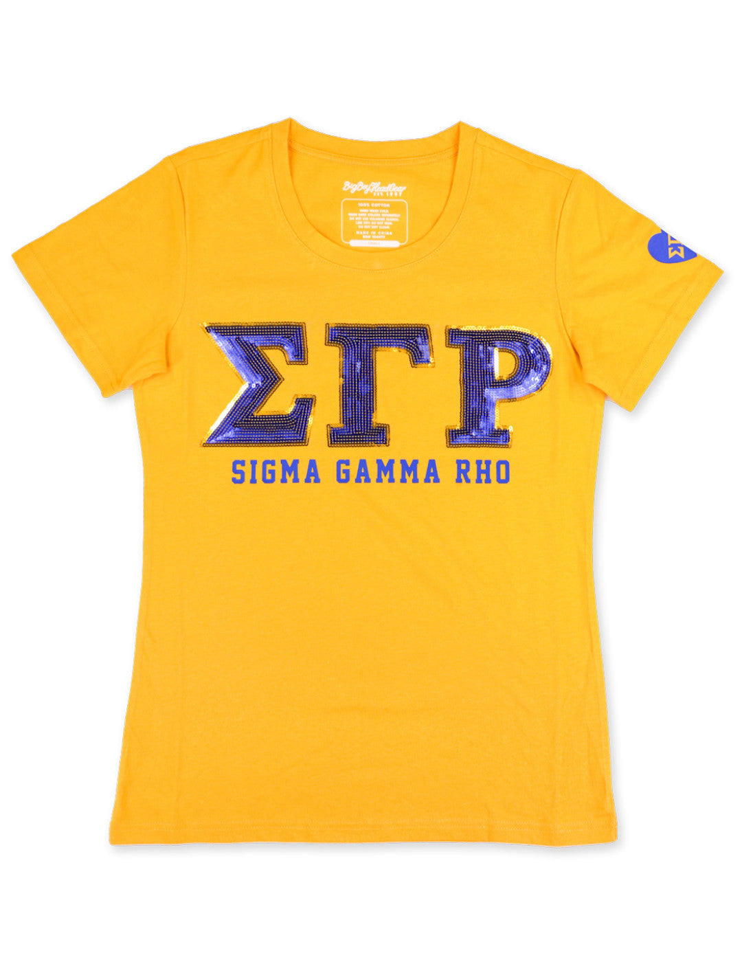 SGRHO SEQUIN TEE GOLD