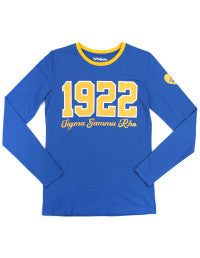 SGRHO LONG SLEEVE ROYAL BLUE