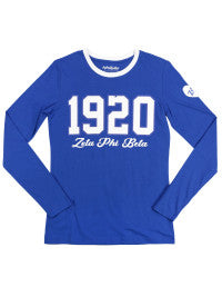 ZPB LONG SLEEVE TEE ROYAL BLUE