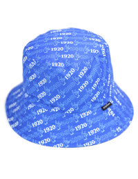 ZPB REVERSIBLE BUCKET HAT ROYAL BLU & BLACK