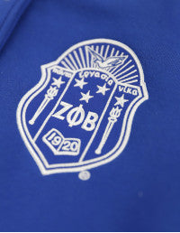 ZPB FLEECE JACKET ROYAL BLU