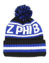 ZETA PHI BETA BEANIE BLACK