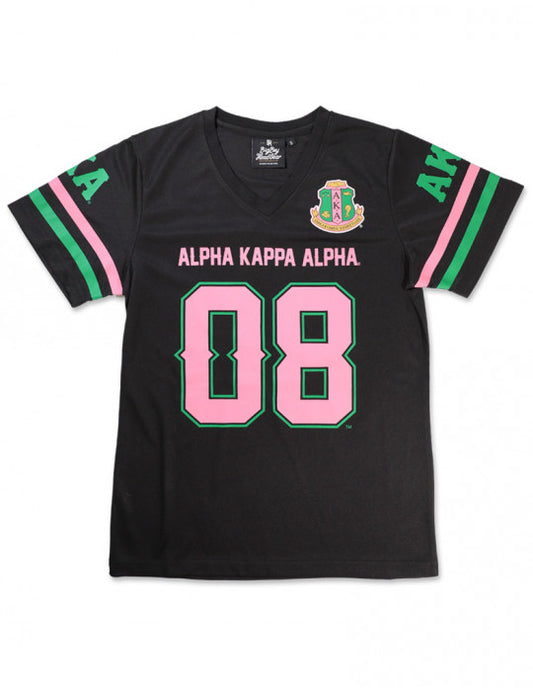 AKA FOOTBALL JERSEY TEE_BLACK