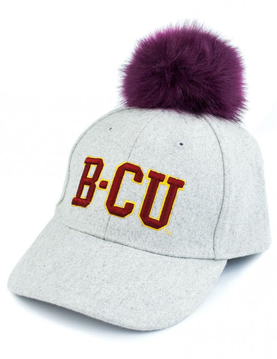 BETHUNE COOKMAN POMPOM CAP