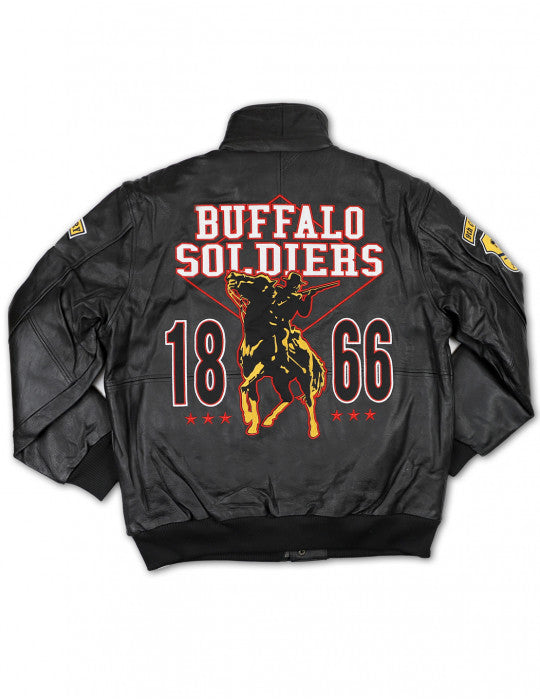 BUFFALO SOLDIERS LEATHER JACKET