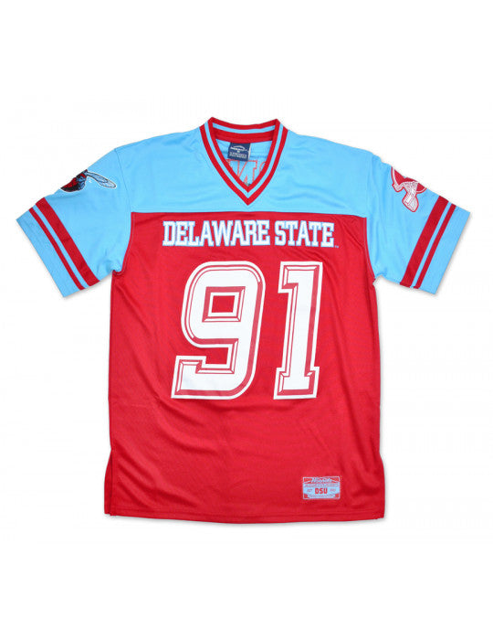 DELAWARE STATE FOOTBALL JERSEY