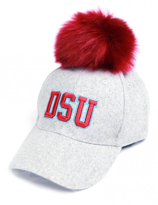 DELAWARE STATE POMPOM CAP