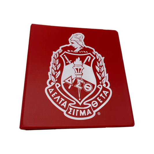 DELTA SIGMA THETA 3 RING BINDER