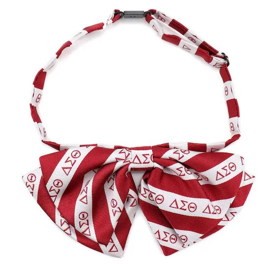 DST ΔΣΘ Greek Letters Bowtie Dress Shirt Bow Tie