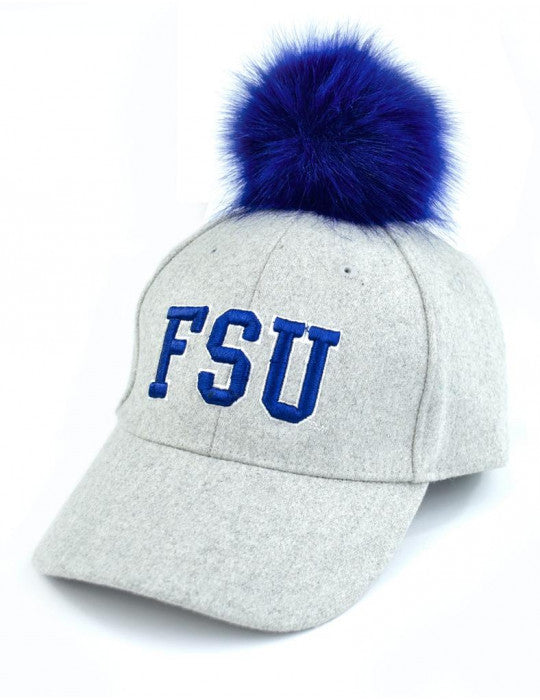 FAYETTEVILLE STATE POMPOM CAP