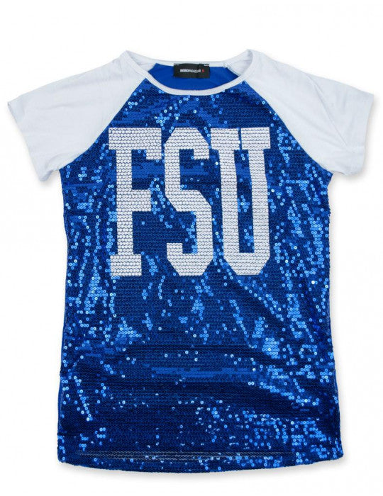 FAYETTEVILLE STATE SEQUIN TEE