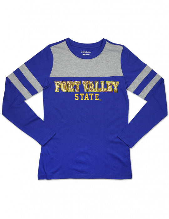 FORT VALLEY STATE WOMEN'S LONG SLEEVE TEE