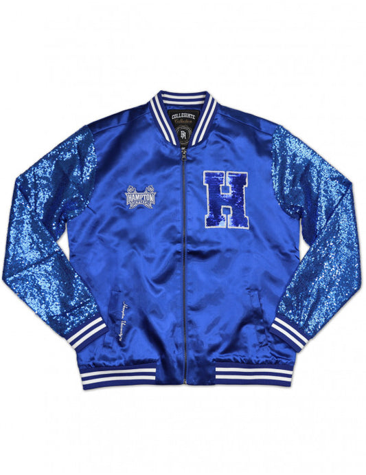 HAMPTON SEQUINS SATIN JACKET