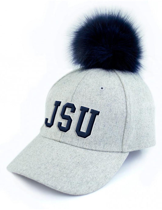 JACKSON STATE POMPOM CAP