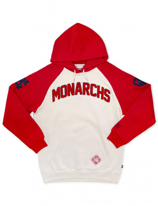 KANSAS CITY MONARCHS HERITAGE HOODIE_RED