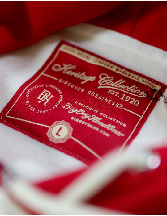 KANSAS CITY MONARCHS HERITAGE HOODIE_RED