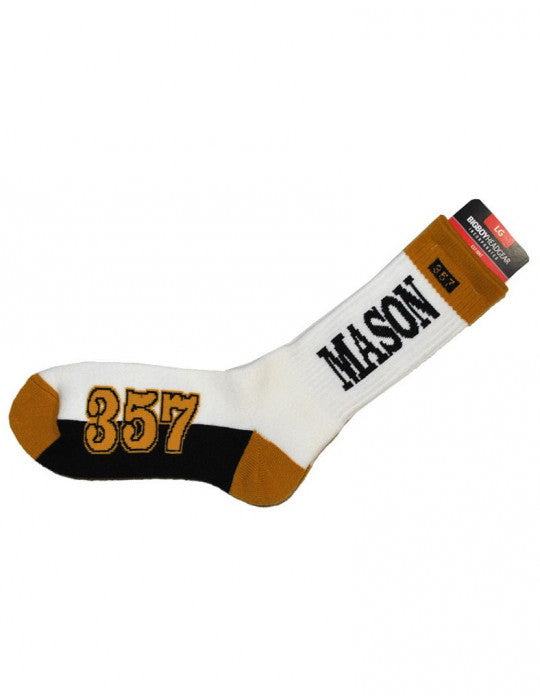 MASON SOCKS_WHITE