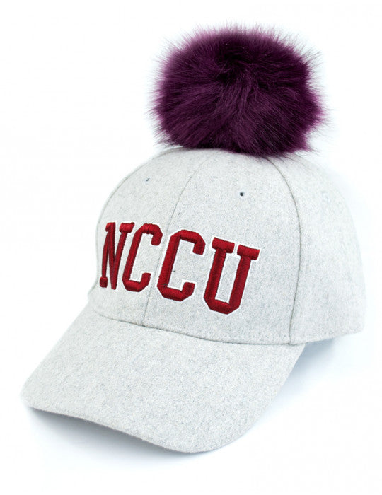 NORTH CAROLINA CENTRAL POMPOM CAP