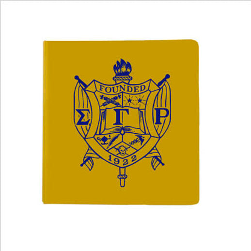 SIGMA GAMMA RHO 3 RING BINDER