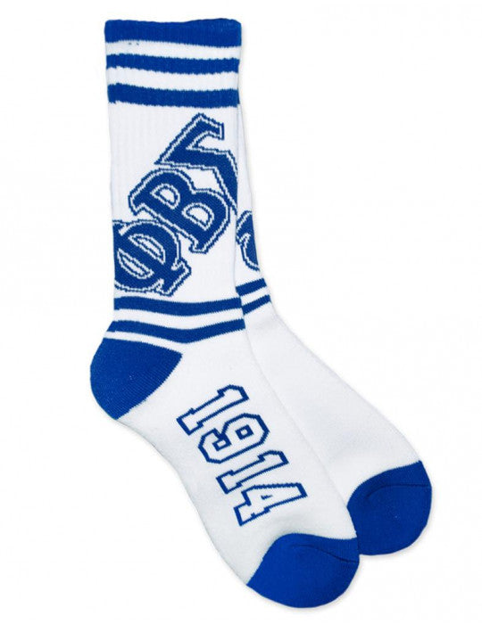 PBS SOCKS_WHITE