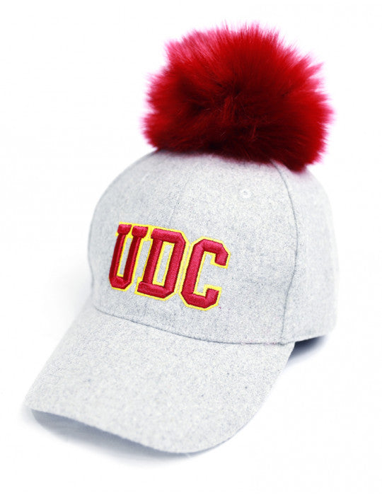 DISTRICT OF COLUMBIA POMPOM CAP