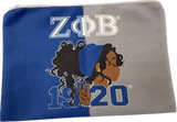 ZETA PHI BETA POUCH COSMETICS BAG