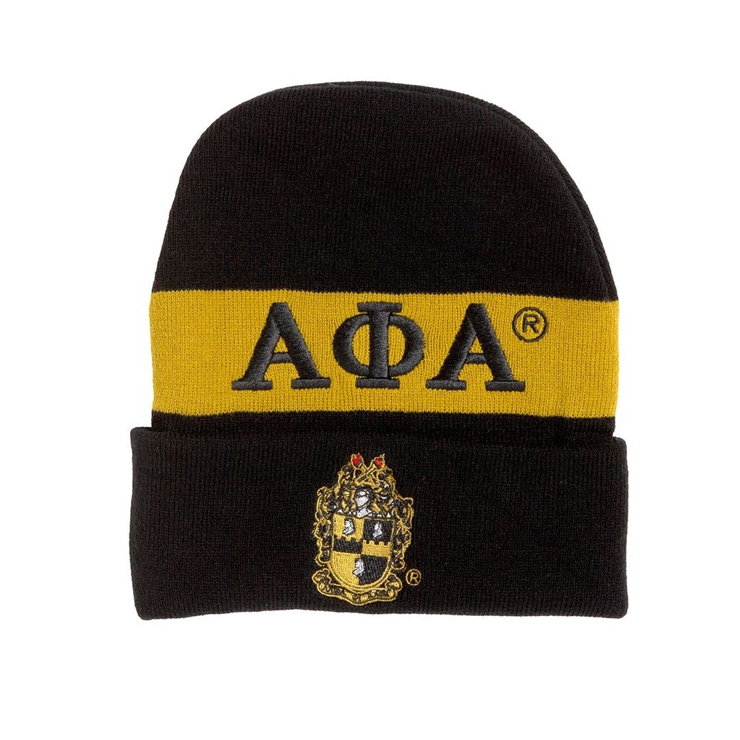 ALPHA PHI ALPHA KNIT BEANIE