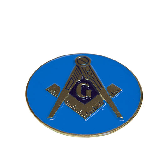 MASON ROUND CAR BADGE