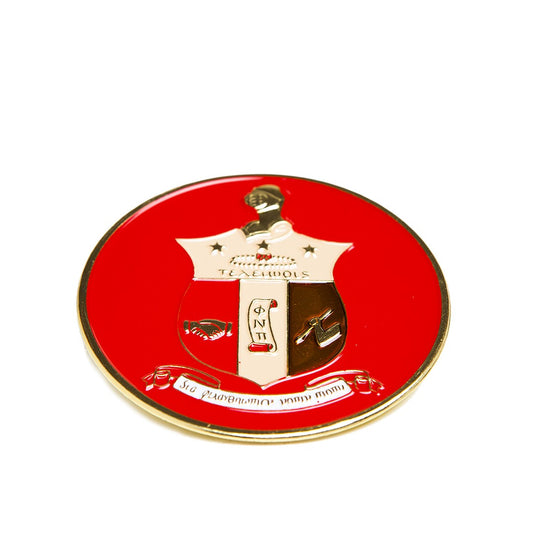 KAPPA ALPHA PSI ROUND CAR BADGE