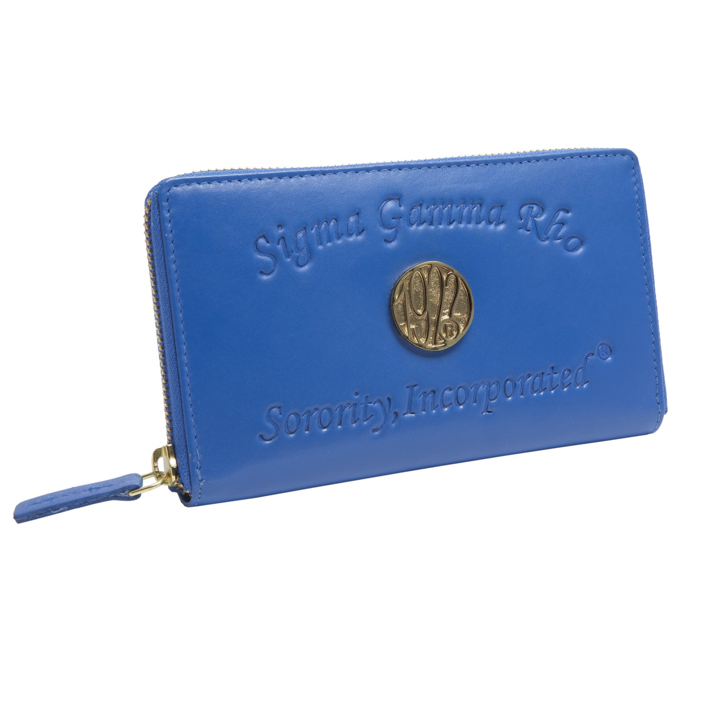 SGRHO EMBOSSED SOFT LEATHER WALLET